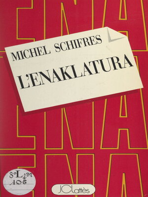 cover image of L'Énaklatura